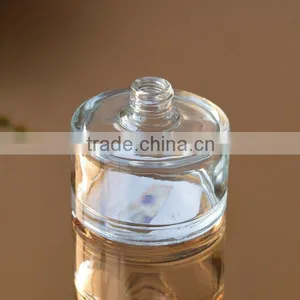 Cylindrical Frosted Glass Reed Diffuser Bottle for Perfume thumbnail-1