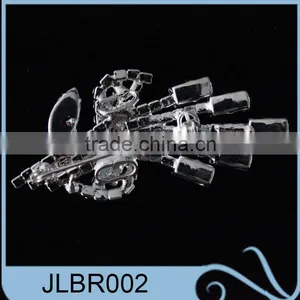 Most Charming Rhinestone Crystal Brooch for Decoration in Yiwu thumbnail-2