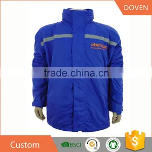 Custom 100% Showerproof Polyester Foldable Pocket Jacket thumbnail-1