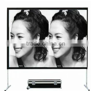 VICTORYSCREEN 400" Aluminum Fast Fold Screen thumbnail-1