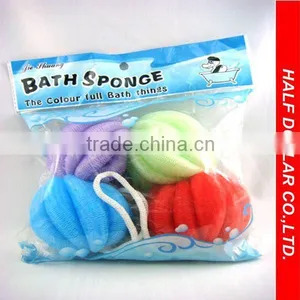 Colorful Mesh Bath Sponge thumbnail-1