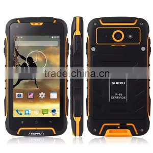 F6 IP68 Waterproof Phone MTK6582 Quad Core 4.5" IPS Screen 1G RAM 8G ROM OTG Rugged Smartphone thumbnail-1