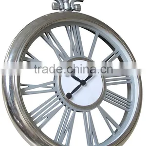 Big Size Metal Gear Clock High Grade Luxury Round Clock thumbnail-1