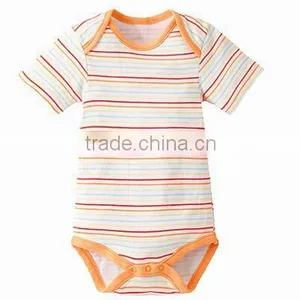 2016 Wholesale Pure Soft Cotton Baby Romper Clothes Infrant Rompers thumbnail-2