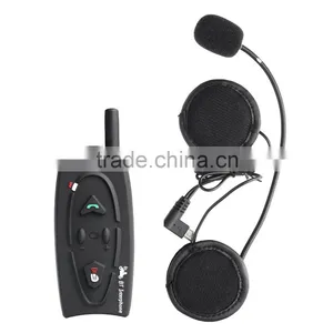 One pc V2-500 Motorcycle Interphone Intercomunicadores de Motos Bluetooth Helmet Headset Intercom for 2 Riders thumbnail-1