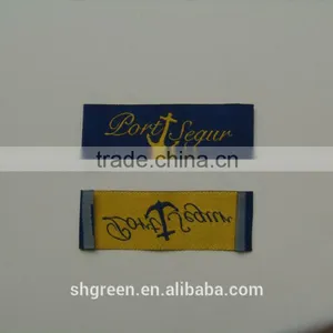 Sewing on Colth Label,woven Brand Label for Hat/cap thumbnail-2