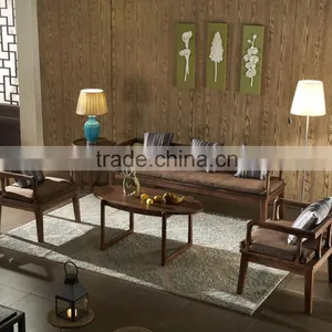 Sofa Set Pictures Wood Sofa Furniture thumbnail-1
