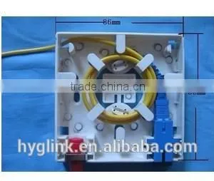 Fiber Optic Parts of 2 Port SC FTTH Fiber Optic Socket Panel thumbnail-2
