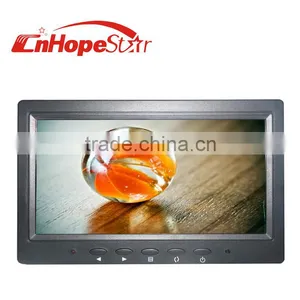 Black Color DC12V 16:9 7inch Small Size Lcd Monitor Hdmi Input thumbnail-1