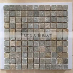 Natural Slate Garden Mosaic Tile Flooring thumbnail-2