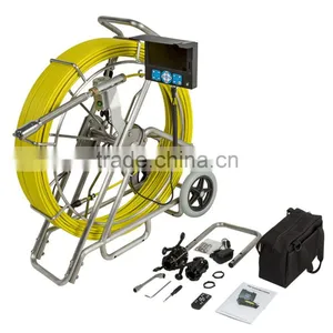TVBTECH 3299F Self Leveling Water Pipe Inspection Camera With Meter Counter And Dvr Function thumbnail-1
