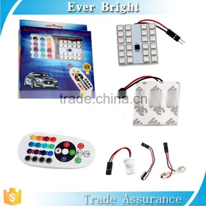 2016 RGB LED Light Auto Remote Controlled Colorful Led Panel Lighting thumbnail-1