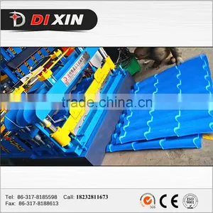 Roof or Wall Cladding System Use Machine,glazed Tile Profile Roll Forming Machine thumbnail-5