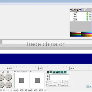 1W RGB 25kpps SD Card ILDA Animation Laser Light thumbnail-2
