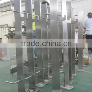 Stainless Steel Outdoor Glass Railing thumbnail-1