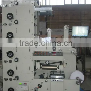 320 Paper or Plastic Adhesive Label Flexographic Printing Machine thumbnail-2