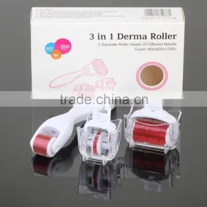3 in 1 Replaceable Derma Roller Pen Kit Microneedle Set Anti Aging Skin Care thumbnail-4