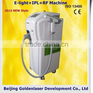 Salon 2013 New Design Multi-Functional Beauty Equipment Freckle Removal E-light+IPL+RF Machine Anti Cellulite Vacuum Massage thumbnail-1
