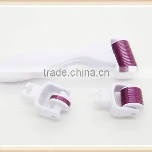 Changeable Heads 2015 Attractive Product Medical Derma Roller for Skin Rejuvention 3 in 1 Needles192,600,1200pins thumbnail-4