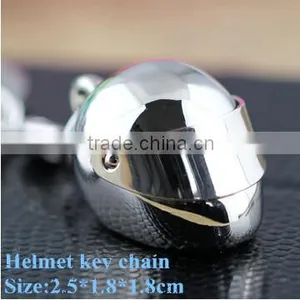 Wholesale Promotional Fashion Helmet Man High Quality Metal Key Chain/Key Holder For Souvenir /Engine Key Chains thumbnail-1