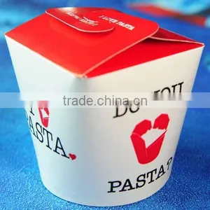 Disposable Take Away Packaging Box , Paper Noodle Box, Recycled Noodle Boxes thumbnail-5