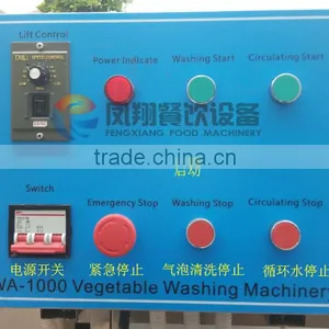 WA-1000 Automatic Washer Type and New Condition Vegetable Seafood Fruits Bubble Processing Cleaning Machine thumbnail-6