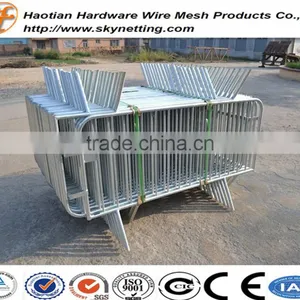 Metal Bridge Feet Road Crowd Barrier Control Fence thumbnail-5