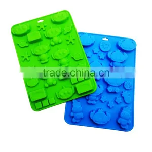 Cartoon Shaped Silicone Ice Cube Shaping Tools thumbnail-2