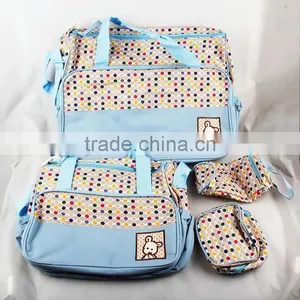 2016 Hot Sale Portable 5 Pcs Best Baby Bag Set Mummy Bags thumbnail-4
