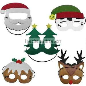 Wholesale Masquerade Black Party Eye Superhero Kids Cheap Felt Mask thumbnail-3