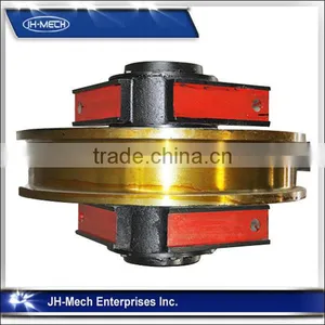 Economic Prices Lifting Crane Rail Wheel On Straight Railway thumbnail-1