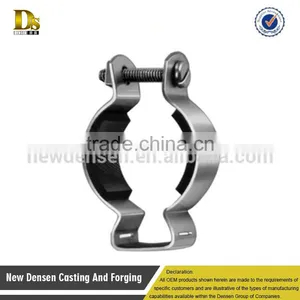 Procurement Section Popular Custom Stamping Metal Malleable Iron Oipe Clamp Fittings thumbnail-6