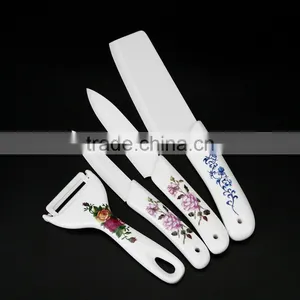 Kitchen Ceramic Knife With Holder Set thumbnail-3