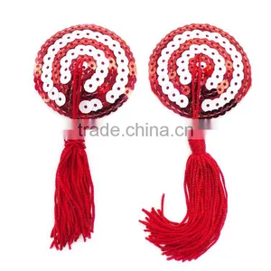 GLITTER NIPPLE TASSELS SEX LADIES NIPLLE TASSELS SEX TOYS WOMAN NIPPLE TASSELS SEX TOYS WHOLESAE NIPPLE TASSELS thumbnail-1