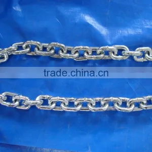 Electro Galvanized Short Chain Steel Link Chain thumbnail-1