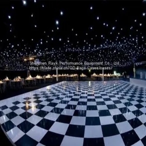 White and Black Dance Floor for Sale Dance Floor Widely Used for Wedding thumbnail-1