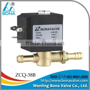 Tube Connector 6.5mm Brass Welding Machine DC 12V 24V Magnetic Valve ZCQ-38B thumbnail-1
