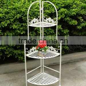 Vintage 3-tier Metal Book Shelf thumbnail-2