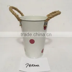 Wholesale Bulk Home Garden Decorative Indoor Rope Hanging Rectangular Flowerpot Planters thumbnail-5
