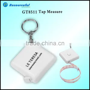 White Spuare Tap Measure for Promotion thumbnail-1