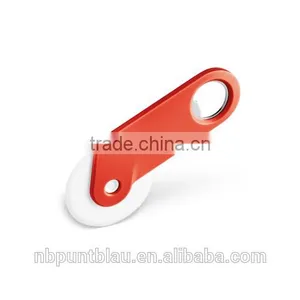 Pizza Cutter With Bottle Opener Plastic Pizza Wheel Cutter thumbnail-3