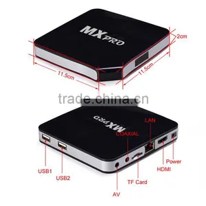 Factory Price Amlogic S805 MX Pro Android 4.4.2 Smart TV Box With BT 4.0 thumbnail-3
