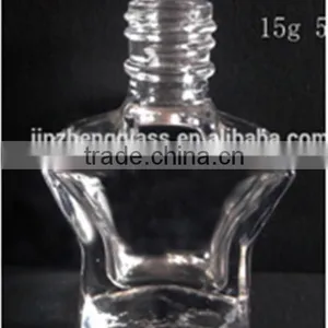 Factory Sales Empty 5ml Nail Polish Bottle With Black Lid Wholesale thumbnail-1