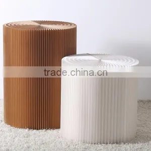 Hot Selling & Fashion Home Decorating Modern Paper Living Room Folding Flexible Chair Furniture Systems Sliding Furniture thumbnail-4