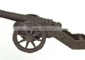 Botou Hengsheng Antique Metal Cast Iron Craft Model Cannon thumbnail-3