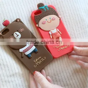 Lovely Shapes Silicone Phone Case thumbnail-1