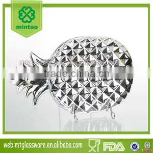 Set of 3 Electroplate Jack Fruit Plate thumbnail-1
