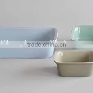 Square Stoneware Fresh Valley Farm Baking Dishes thumbnail-1