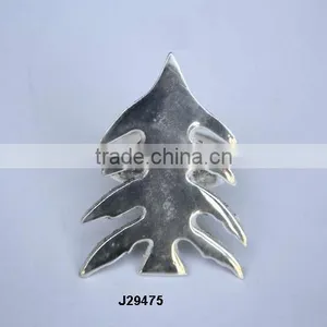 Brass Napkin Ring With Silver Plating thumbnail-1