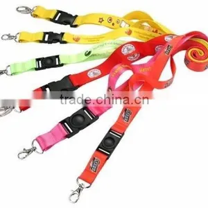 Soft Polyester Lanyard With Custom Logo and Text thumbnail-1